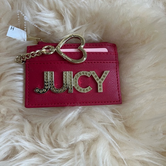 JUICY COUTURE KEY CHAIN CARD HOLDER - Picture 5 of 7